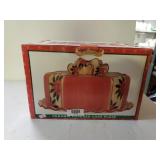 Ceramic Covered Cake Plate