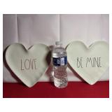 Rae Dunn Love & Be Mine Plates