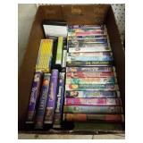 Assorted VHS Tapes, DVD