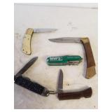 Assorted Pocket Knives, Camping World Multi Tool