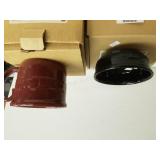 Longaberger Ebony Woven Traditions Small Low Bowl