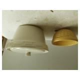 Longaberger Pottery Basket Bowl & Casserole Dish