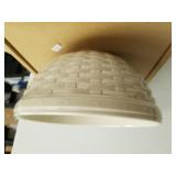 Longaberger Ivory Woven Reflections 9" Bowl