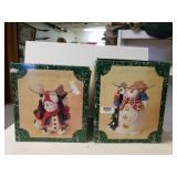 Snowman Table Server Set