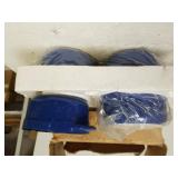 Blue Stoneware Like Soup Dish