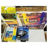 Vintage Nascar Calendars, Samsung Camcorder &