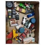 Assorted Matchbox Cars, Play Figures And