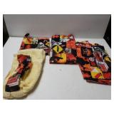 Firefighter Curtains, Towel And Pot Holder