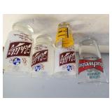 Schlitz, Budweiser Glassware,  Shot Glass