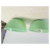 Fire King Jadeite 7" - 8" Swirl Bowls