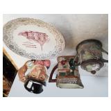 Nippon Hand Painted Sugar Bowl, Decorative Local