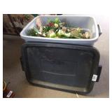 Tote With Holiday Floral