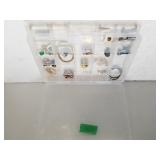 Plastic Organizer With Contents