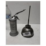 Vintage Eagle And Other Oil Cans