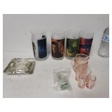 Star Trek Glasses, Depression Glass Set And