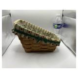 Longaberger Small Vegetable Basket With Liner And