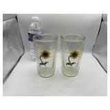 Tervis Tumblers Set Of 2 With Sun Flowers