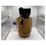 Longaberger Beverage Tote Basket With Liner And