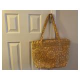 Longaberger Golden Fields Large Purse/Tote Bag