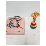 Strength Tester Strong Man, Vintage Rhythm Tote