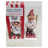 Racing President Teddy Roosevelt Garden Gnome