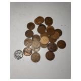 (28) Wheat Pennies