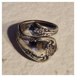 Oneida Silver  Spoon Ring. Size 6
