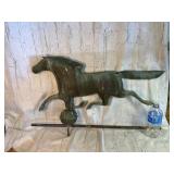 Vintage/Antique Copper Horse Weathervane