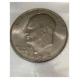 1972 BU Eisenhower Ike Dollar