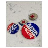 Political Campaign Buttons