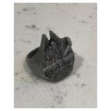 STAR WARS Millennium Falcon Silver Tone Ring