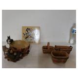 Home Decor. Baskets Are Initialed And Dated