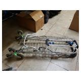 Step Climbing Luggage Caddy