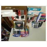 Dry Erase Markers, Sharpies,  Pens, Index Cards