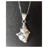 Vintage Large Seashell Taxco Mexico Sterling