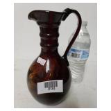 Amber Colored Pitcher