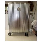 Silver Wheeled Suitcase