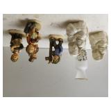 Assorted Napco Figurines,  Vase From Japan,