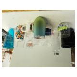 Assorted Glassware,  Mugs, Vase