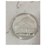 Jurassic Park Dinosaur Silver Proof Commemorative