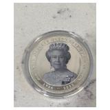 Queen Elizabeth Silver Proof Commemorative Token
