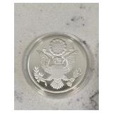 Masonic All Seeing Eye Silver Proof Commemorative