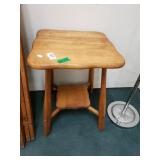Vintage Wide Stool Or Side Table