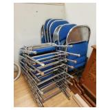 14 Cushioned Folding Chairs