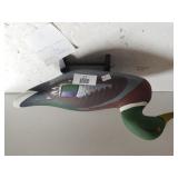 Wood Decoy Display, Signed Capt. Harry Jobes