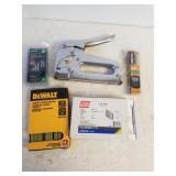 Stapler, Dewalt Crown Staples & More