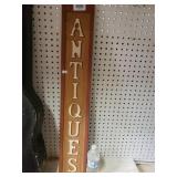 Antiques Sign