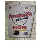 Moon Pie Metal Sign