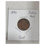 1890 Indian Head Cent