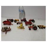 Assorted Toy Tractors